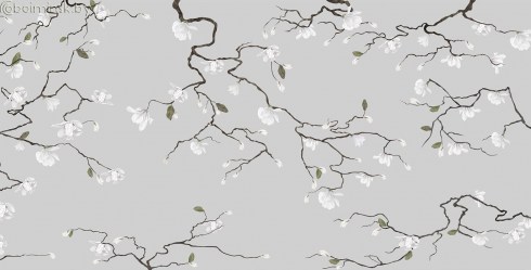 Фотообои De-Art Ветки магнолии
